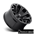 D576 20X10 6X135/5.5 GL-BLK-MIL -22