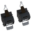 SINGLE LOW ROOF COVERED SERVICE BODY DROP DOWN LADDER RACK