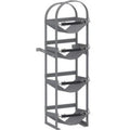 SINGLE LOW ROOF COVERED SERVICE BODY DROP DOWN LADDER RACK