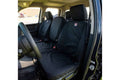 Covercraft 19-24 Dodge RAM Carhartt Super Dux SeatSaver Custom Front Row Seat Covers - Black