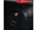 1500 / 2500 / 3500 PROJECTOR HEADLIGHTS WITH SEQUENTIAL TURN SIGNAL SMOKED LENS AND MATTE BLACK HOUSING