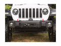 ~(45 lbs. 57X23X9)~ Spartacus Stubby Bumper Black 07-18 Jeep Wrangler JK JKU