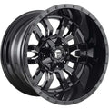 D595 20X12 8X6.5 GL-BLK-MIL -44MM