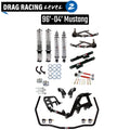 QA1 94-04 Ford Mustang (4.6/5.0L) Race Lower Control Arm Kit - Front