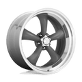 AMERICAN RACING VINTAGE VNCL215 18X9 BLANK M-GRY MACH-LP 00MM (108-155) - VN2158900