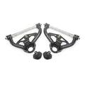 BMR 78-87 GM G-Body Non-Adjustable Upper A-Arms Delrin 0.5in Tall Ball Joint - Black Hammertone