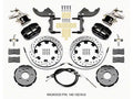 Wilwood Dynapro Radial4 / MC4 Rear Kit 12.19 Drilled 2014-2015 Mini Cooper w/Lines & Cables