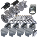 Eagle Mitsubishi 4G63 98 Up 3.700in Crank 5.900in H-Beam -14cc 85.5mm Pistons Rotating Assembly