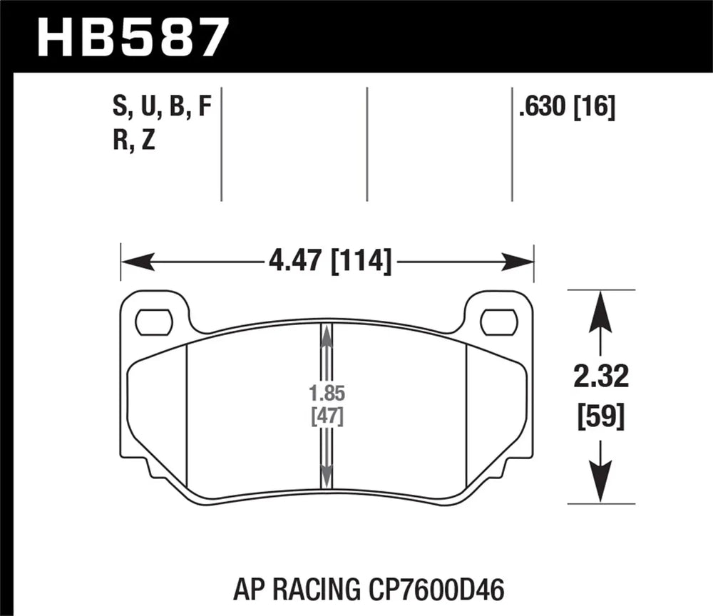 ER-1 Motorsport Brake Pads