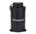 Fuelab Quick Service Surge Tank 2.0 w/49614 Lift Pump & Twin Screw 500LPH Brushless Pump - Titanium