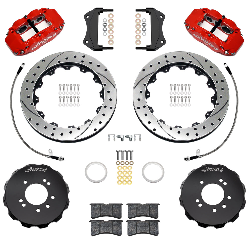 Wilwood red auto part