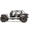 18C JL 4DOOR; FRONT DOOR; RATTLE RESISTANT NONLOCKING DOOR HANDLES LIMITING STRAPS