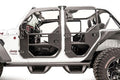 18C JL 4DOOR; FRONT DOOR; RATTLE RESISTANT NONLOCKING DOOR HANDLES LIMITING STRAPS