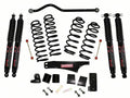 JK 2DR 3.5"RED KT W/BLK MAX