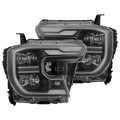 AlphaRex 24-26 Ford Ranger NOVA LED Proj Headlights Blk w/Activ Light/Seq Signal/Switchback