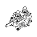 Oil Pump 2 Stage L/S w/ Rear Drive