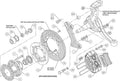 Wilwood Dynapro Dust-Boot Front Kit 11.00in Drilled Red 67-69 Camaro 64-72 Nova Chevelle