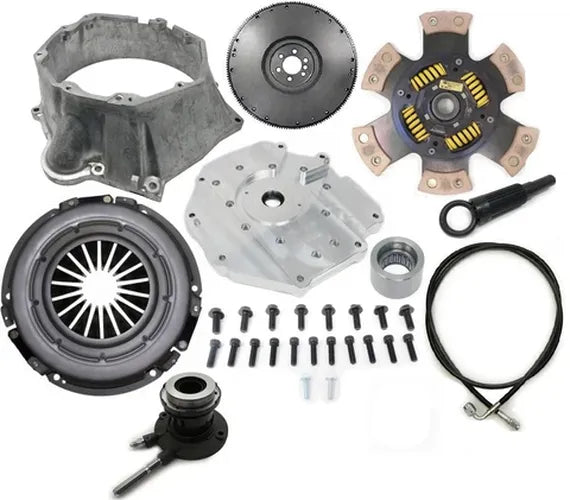 ISR Performance Nissan 350Z / Infiniti G35 w/ ISR LS Swap Remote Oil Filter Relocation Kit