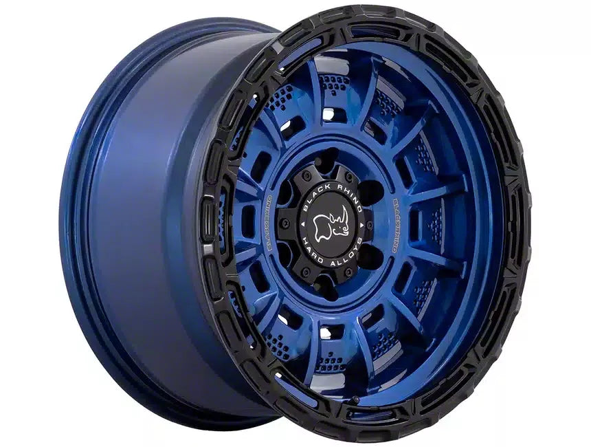 BR002 17X9 6X5.5 CB-BLU BLK-LP -12M