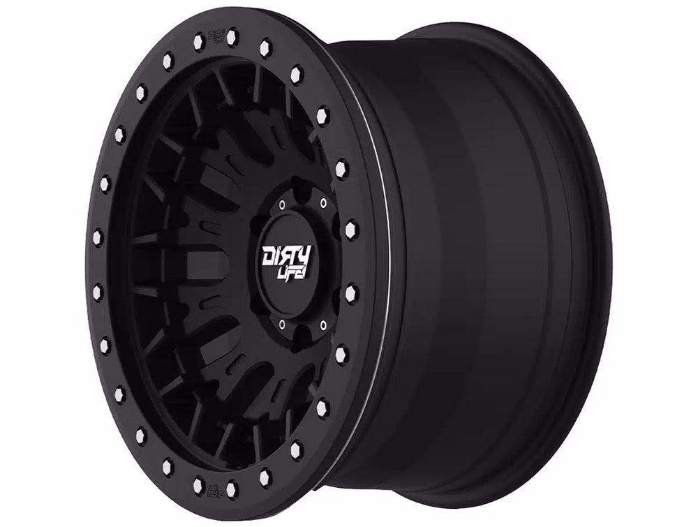 Dirty Life Wheels black auto part