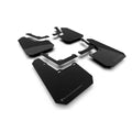Rally Armor 24-25 Tesla Cybertruck Black UR Mud Flap Silver Logo