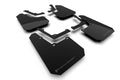 Rally Armor 24-25 Tesla Cybertruck Black UR Mud Flap Silver Logo