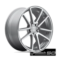 Wheel Pros R120 18X8.5 5X112 GL-SLVR-MACH 45MM