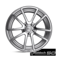 Wheel Pros R120 18X8.5 5X112 GL-SLVR-MACH 45MM