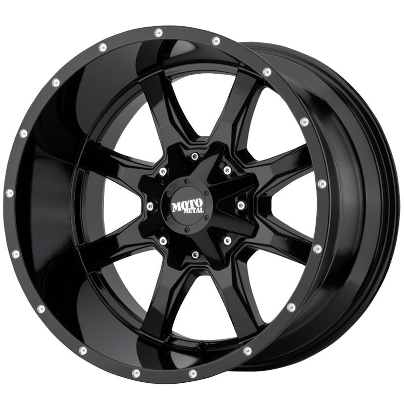 MO970 18x10 8x180.00 GLOSS BLACK (24 mm)
