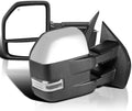 CHROME TEXTURE CLEAR SIGNAL POWER HEATED MIRRORS
