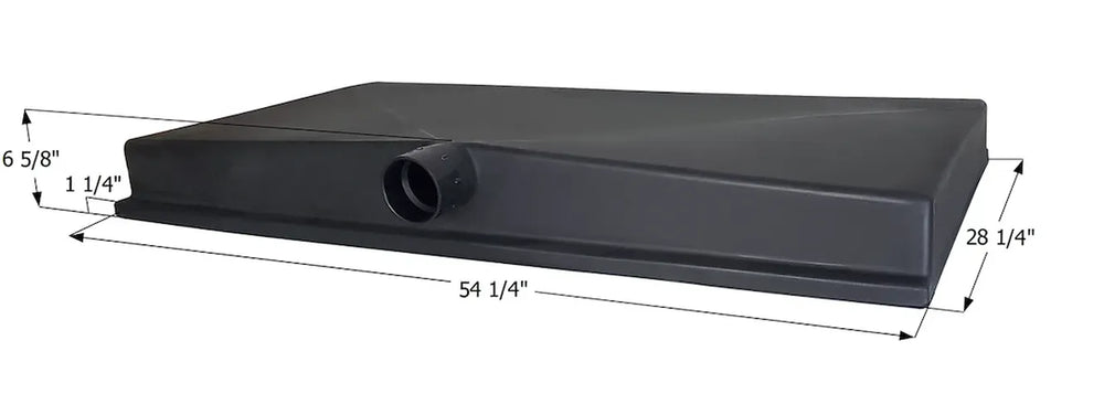 HOLDING TANK H3740A 54.25 X 28.25 X 6.63 31 GAL
