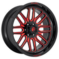 D663 22X10 5X5.0 GL-BLK-RTTC -18MM