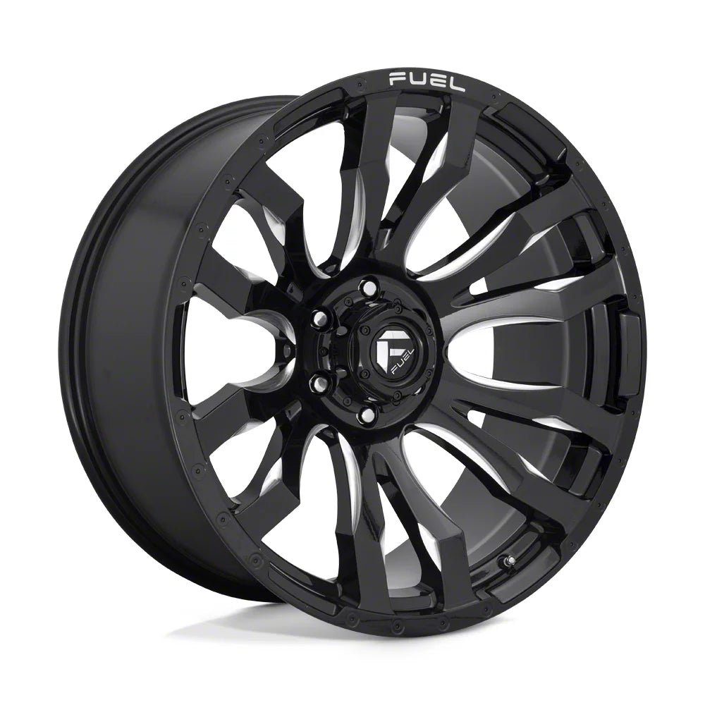 D673 17X9 8X6.5 GL-BLK-MIL -12MM