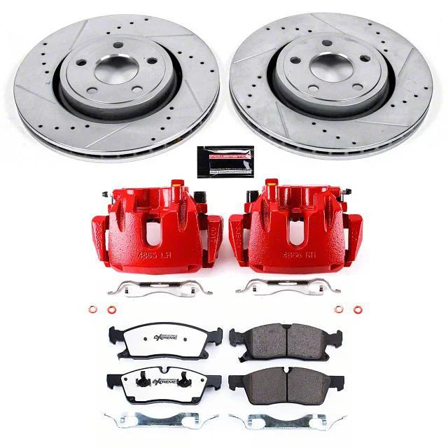 Power Stop 11-17 Dodge Durango Front Z23 Evolution Sport Brake Kit w/Calipers