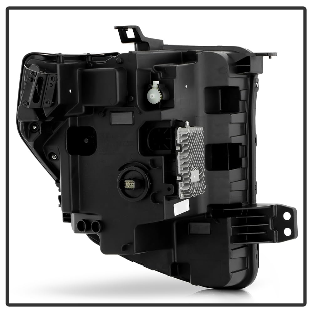 22C SIERRA 1500 SLT/DENALI FULL LED (BLACK & CHROME BEZEL) HEADLIGHT OE LEFT