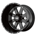 Moto Metal Wheels black auto part