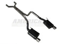 American Thunder Cat-Back Exhaust System Fits 2005-2010 Ford Mustang Gt, Gt500, California Special Or Convertible With 4.6L Or 5.4L Engine 3.00-Inch Mandrel Bent Pipes With Scavenger Series X-Pipe Aggressive Sound Flowmaster