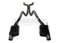 American Thunder Cat-Back Exhaust System Fits 2005-2010 Ford Mustang Gt, Gt500, California Special Or Convertible With 4.6L Or 5.4L Engine 3.00-Inch Mandrel Bent Pipes With Scavenger Series X-Pipe Aggressive Sound Flowmaster