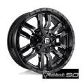 Fuel Wheels black auto part