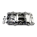 INTAKE MANIFOLD BB CHEVY 396-454 OVAL PORT PERFORMER CHROME PLASMA COATED
