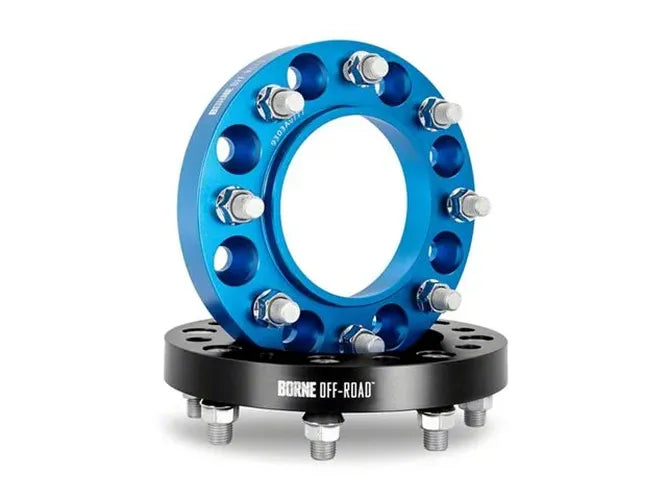 Borne Off-Road Wheel Spacers 8X165.1 121.3 25 M14 Blk