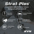 KYB Shocks & Struts Strut Plus Front Left 17-23 Lexus GX460 (w/o Adaptive Variable Suspension)
