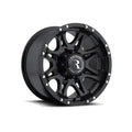 Aluminum Wheels 17x9 Raptor 981 Matte Black -12 Offset 8 on 165.1 Bolt Pattern 131 Bore Raceline