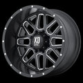 KMC Wheels black auto part