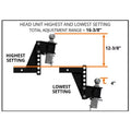 B W Continuum WDH HEAD UNIT 16K 2 REC. Extended Drop - WDHH4512