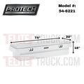 BOX AL FSXB 17+ FORD-1LID X20W PCTB