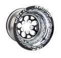 Weld Alpha-1 15x13/5x4.75 BP/2BS Black Powder Center & Shell-Black Scalloped MT