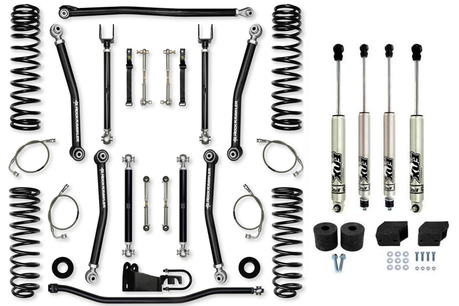 0718 WRANGLER JK 4DR 2.5 STOCK MOD SYSTEM STAGE 1 LIFT KIT W/ SHOCKS