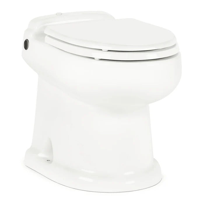 S8740MACERATOR TOILET W/TOUCH PAD FLUSH 12VWHT