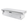 70X13.5X23 LOW PROFILE TOOL BOX WITH TANK BRITE BASE/DIAMOND PLATE LID